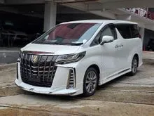 2022 TOYOTA ALPHARD TYPE GOLD 2.5 (A) MODELLISTA BODYKIT, SPARE TYRE, BSM, APPLE CARPLAY, ANDROID AUTO, ROOF MON, REVERSE CAM, PWR BOOT, 3 EYE LED