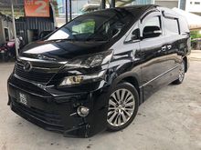 2012 Toyota Vellfire 2.4 Z (A) GOLDEN EYES FACELIFT NO PROCESSING FEE