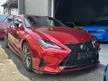 Recon 2020 Lexus RC300 2.0 F Sport Coupe*FACELIFT DBA*FULL SPEC F SPORT*RED LEATHER*PWR MMRY SEATS*REVERSE CAM*PRE CRASH*BSM*TRD BODYKIT*3EYE LED