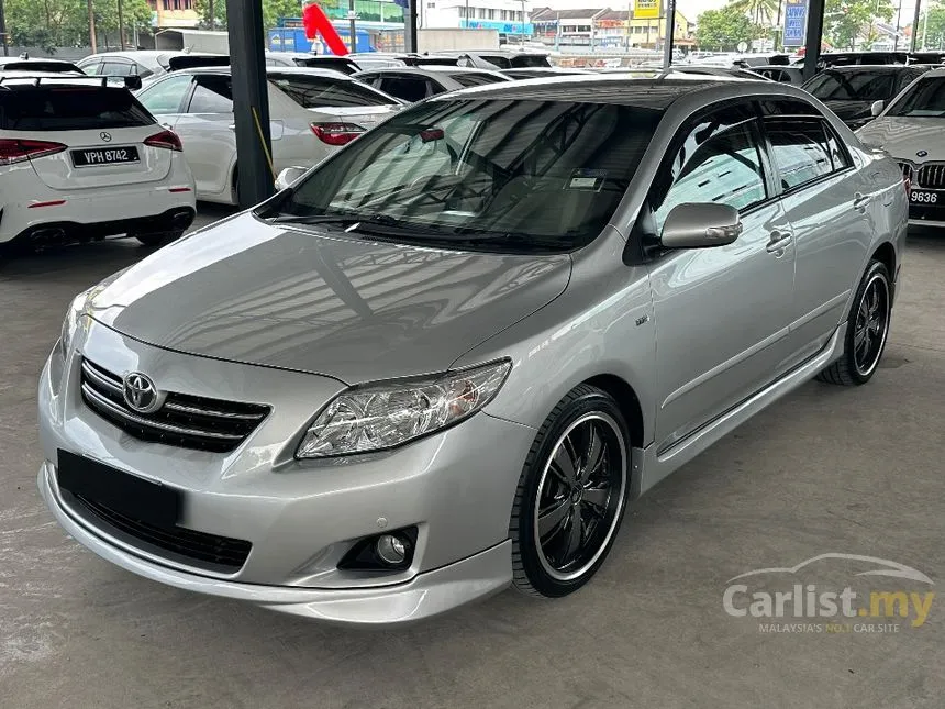 2008 Toyota Corolla Altis E Sedan