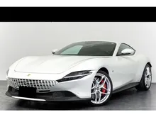 2021 UNREGISTER Ferrari Roma 3.9 Coupe LED carbon steering wheel, carbon exterior wrapping, genuine 20-inch alloy wheels (Incoming) Open for booking