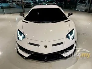 2019 Lamborghini Aventador 6.5 SVJ Coupe RECON UK SPEC TIP TOP CONDITION ORIGINAL LOW MILEAGE CARBON BODYKIT AND CARBON INTERIOR SUSPENSION LIFTER