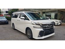 2015 Toyota Vellfire 2.5 ZG ~pre crash~Alpine~ Clearance Stock~