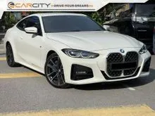 2023 BMW 430i 2.0 M Sport Coupe TRUE YEAR MAKE COME WITH 22K KM LOW MILEAGE FULL SERVICE RECORD FREE 5 YEARS SERVICE UNDER WARRANTY UNTIL 2028