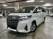 Recon 2021 Toyota Alphard 2.5 X MPV**PREMIUM WARRANTY**SHOWROOM CONDITION**HIGH TRADE
