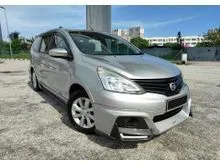 2019 Nissan GRAND LIVINA 1.8 (A) IMPUL FULL LEATHER SEATS Comfort MPV