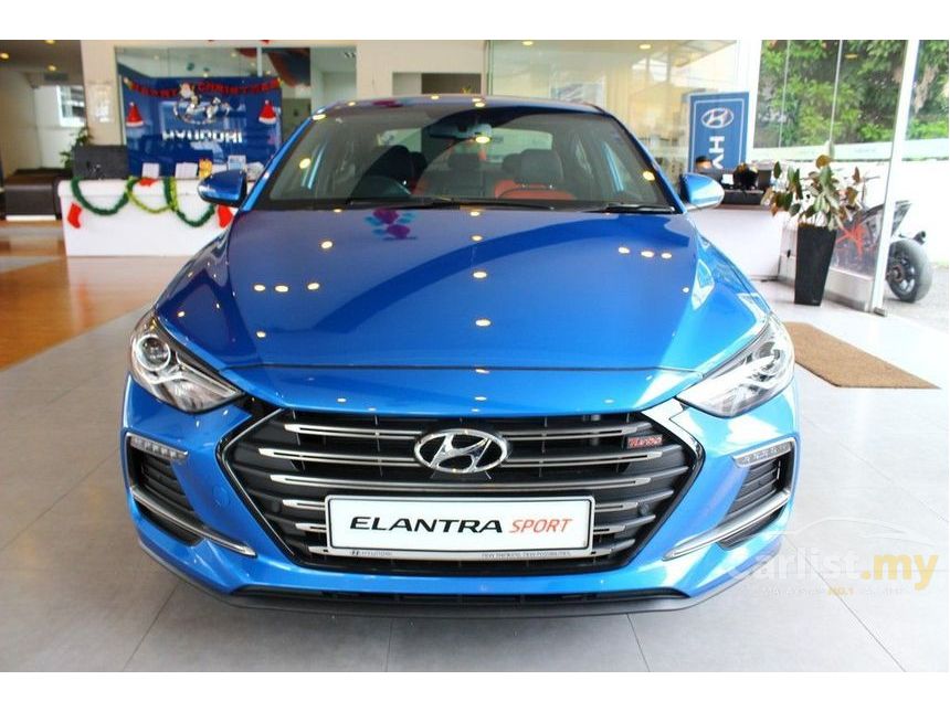 Hyundai Elantra 2018 Sport 1 6 In Kuala Lumpur Automatic Sedan Blue For Rm 135 404 4428013 Carlist My