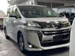 Recon 2019 Toyota Vellfire 2.5 X MPV 2 Power Door Unregister Promotion And Many Free Gift