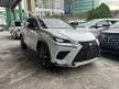 Recon 2018 Lexus NX300 2.0 F Sport SUV ** Red/Black Leather / 3 LED / Panoramic Roof / BSM / Side/Back Camera / Power Boot ** FREE 5 YEAR WARRANTY ** OFFER