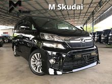 2013 Toyota Vellfire 2.4 Z Golden Eyes WITH SURROUND CAMERA