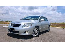 2009 Toyota Corolla Altis 1.8 G Sedan
