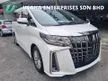 Recon 2021 Toyota Alphard 2.5 S TYPE GOLD***ANY OFFER JUST COME***SUPER LOW MILEAGE**POWER BOOT***BACK CAMERA**FREE 5 YEARS WARRANTY