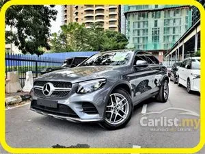 UNREG 2019 Mercedes-Benz GLC250 COUPE AMG 2.0 TURBO 4MATIC PREMIUM SUNROOF ELECTRICAL MEMORY SEAT REVERSE CAMERA POWER BOOT MANY UNIT AVAILABLE