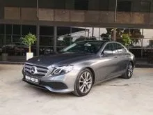 2016 Mercedes-Benz E200 2.0 Avantgarde Sedan