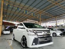 2016 Toyota Vellfire 2.5 Z G Edition MPV