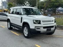 2023 NO AIRMATIC PANGEA GREEN INT DIGITAL METER 360CAM MATRIX LED LEATHER SEAT BSM APPLE PLAY Land Rover Defender S 110 2.0 P300 UNREG