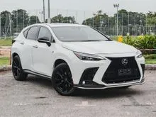 2023 Lexus NX350 F SPORT/Sunroof/HUD/360 Camera/Power Boot/FREE 5yrs Warranty