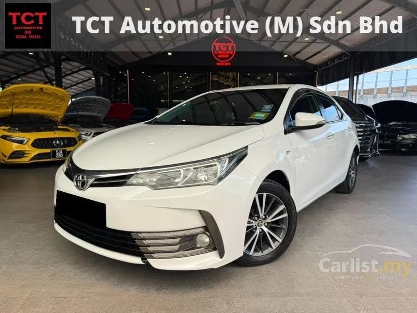 2018 Toyota Corolla Altis G Sedan