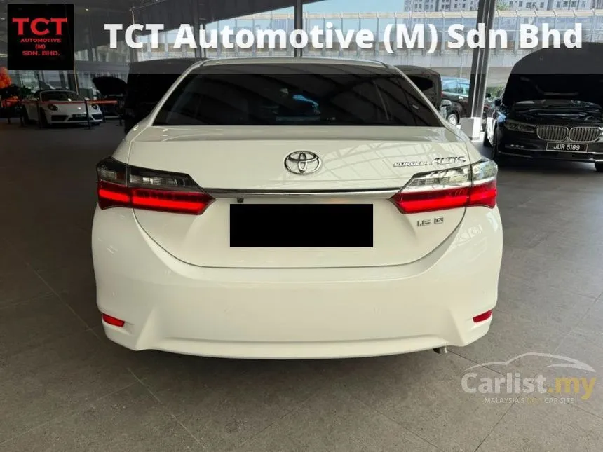 2018 Toyota Corolla Altis G Sedan