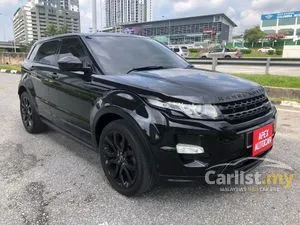 OTR PRICE 2014 Land Rover Range Rover Evoque 2.0 (A) CBU Turbo Si4 Dynamic Plus 4WD FACELIFT 1 VIP OWNER  FULL SERVICE 3 YRS WARRANTY CAR KING