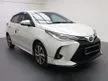Used 2021 Toyota Yaris 1.5 G Hatchback FULL SERVICE RECORD UNDER WARRANTY NEW CAR CONDITION