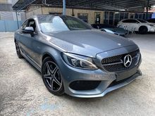 2017 Mercedes-Benz C43 AMG 3.0 MATIC Coupe (BURMESTER, SUN ROOF, KELYESS, PUSH START, MEMORY SEAT, SPORT EXHAUST, DYNAMIC)