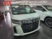 Recon 2022 Toyota Alphard 2.5 S C Package, Twin Moon Roof, 4 Cameras, JBL System, Original Mileage 8,700 km, Japan Grade 5A