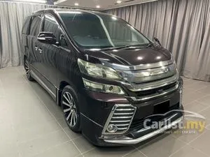2009 Toyota Vellfire 2.4 Z Platinum MPV