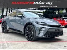 2024 Toyota Crown Hybrid Sport 2.5 Z PHEV SUV Panroof, Black Leather Interior , DIM, Power Memory Seats, Surround View Cameras, Power Boot, 19 Rims