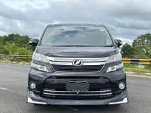 2014 Toyota Vellfire 2.4 Z Golden Eyes MPV/ GOOD CONDITION