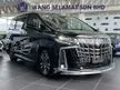 Recon 2022 Toyota Alphard 2.5 G S C Package MPV JBL 4 CAMERA MODELLISTA