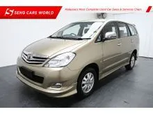 2009 Toyota Innova 2.0 G MPV TIPTOP CONDITION