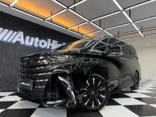 2024 Toyota Alphard 2.5 G (Non Premium Color) MPV [Km4.000] Reg 2025 Black On Black Sunroof Pilot Seat Heater Seat ATPM Warranty #AUTOHIGH #BEST VALUE