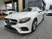 Recon 2018 MERCEDES BENZ E200 AMG CABRIOLET 2.0 TURBOCHARGED FREE 5 YEARS WARRANTY