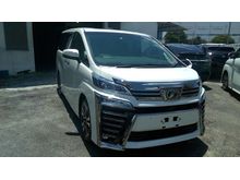 2018 Toyota Vellfire 2.5 ZG EDTION with SUNROOF