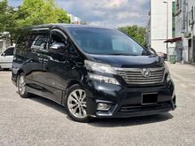 2011 Toyota Vellfire 2.4 Z MPV 2 POWER DOOR 1 POWER BOOT SUNROOF AND MOONROOF
