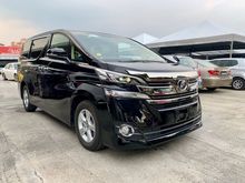 Year End Promotion 2017 Toyota Vellfire X 2.5