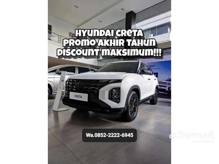 Jual Mobil Hyundai Creta 2024 Alpha 1.5 di Jawa Barat Automatic SUV Putih Rp 360.000.000