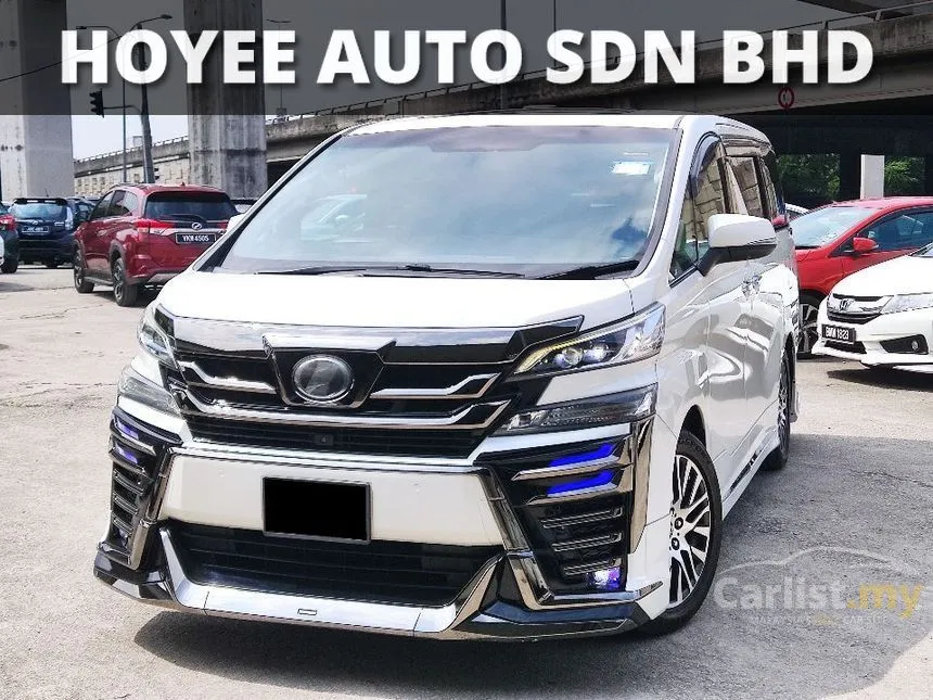 2016 Toyota Vellfire MPV