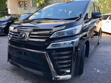 New Model 2018 Toyota Vellfire 2.5 Z DIM PRECRASH LKA