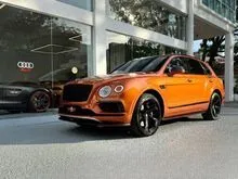2017/2021 Bentley Bentayga 6.0 W12 4-Seat Comfort Luxury SUV   60K+ KM  Mulliner Driving Specification  Naim Audio  Carbon Bodykit