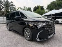 2024 Toyota Alphard 2.5 Z Modelista 5A HUD BSM Sunroof We Have Many Unit Big Offer Now Ready Stock