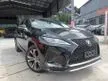 Recon 2019 Lexus RX300 2.0 F Sport SUV MARK LEVINSION/SUNROOF/HUD/BSM/LKA/BLACK INTERIOR/FULL LEATHER SEATS/POWER BOOT UNREGISTERED