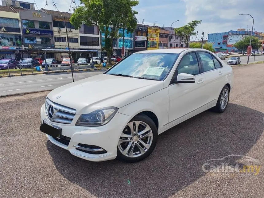 2013 Mercedes-Benz C200 Avantgarde CGI Sedan