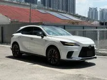 Full spec 2024 Lexus RX 350 2.4 F Sport Handling SUV