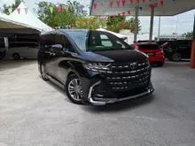 2023 Toyota Alphard 2.5 Z/ Grade 5A 3K KM/Modelista Bodykit/Twin Moonroof/HUD/DIM/BSM/Roof Monitor/360 Cam/Unregister