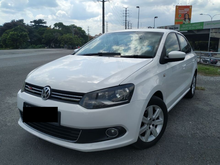 2013 Volkswagen Polo 1.6 SEDAN FACELIFT PREMIUM FULL SPEC MODEL CAN FULLOAN LOW DOWNPAYMENT