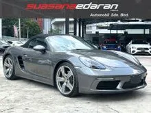 2021 Porsche 718 2.0 Boxster Convertible Sport Exhaust,PDLS Plus With LED Headlamps,Porsche Entry+Drive,GT Sport Steering,2 Way Power Seat,PASM