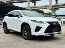 2022 Lexus RX 300 2.0 F Sport [PANORAMIC ROOF/RED LEATHER/4 CAMERAS/POWER BOOT/BSM/HUD]