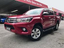 2017 Toyota Hilux 2.4 G 4X4 (A) NO OFF ROAD USE, CAR CAMCORDER, KEYLESS PUSH START